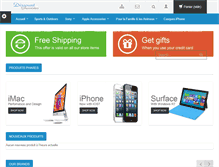 Tablet Screenshot of discountgrossistes.com